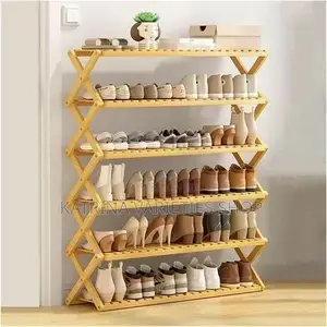 Wooden Shoe Rack