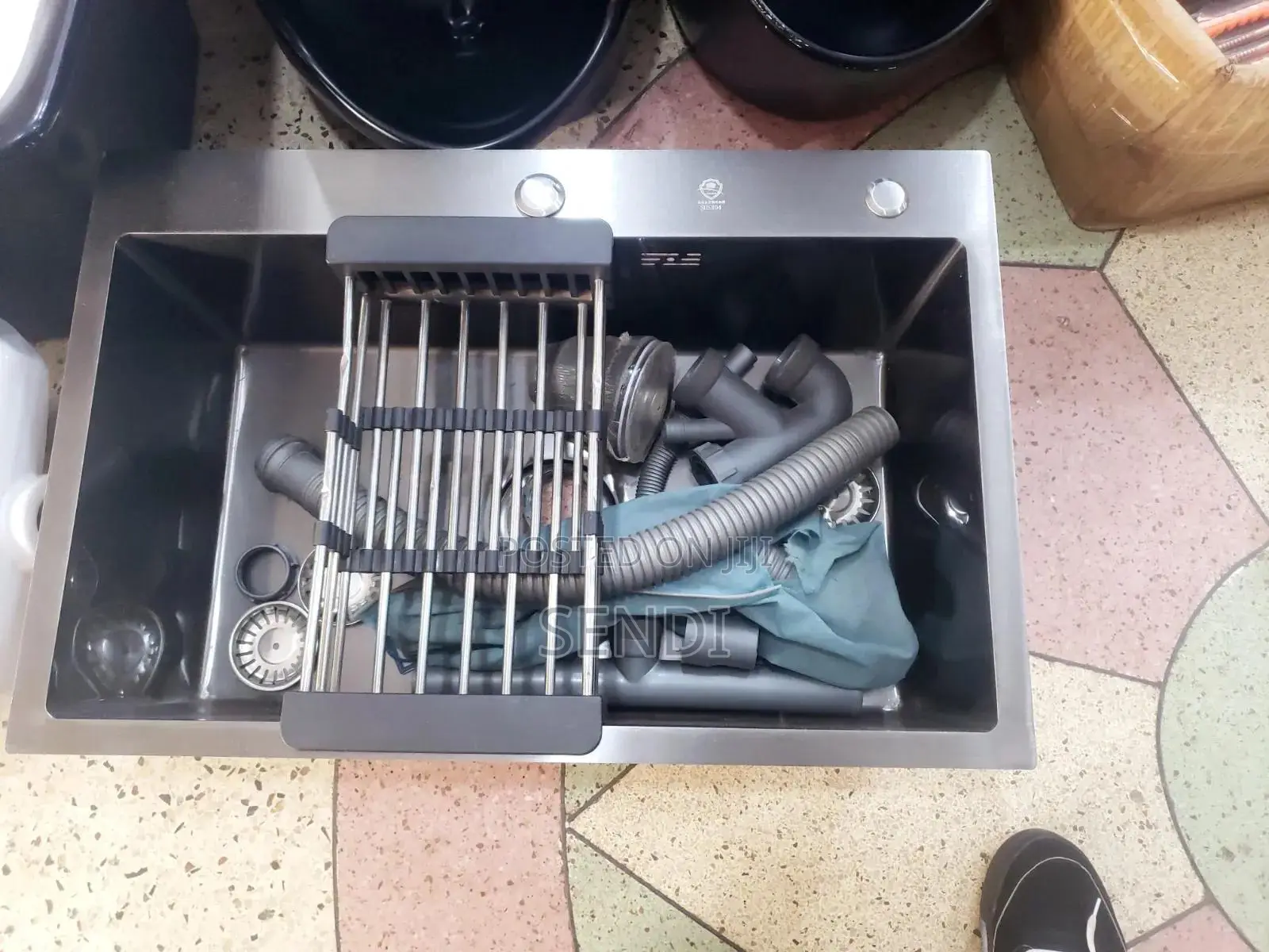 Stainless Steel Kitchen Sink Kit