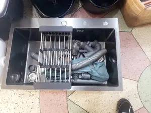 Stainless Steel Kitchen Sink Kit