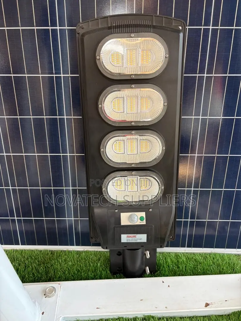 ALLTOP 200W Integrated Solar Street Light With LiFePO4 Battery Panel