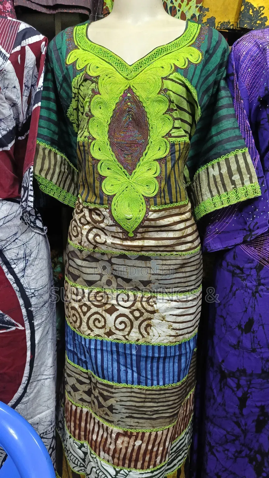 Embroidery Cotton Kitenge
