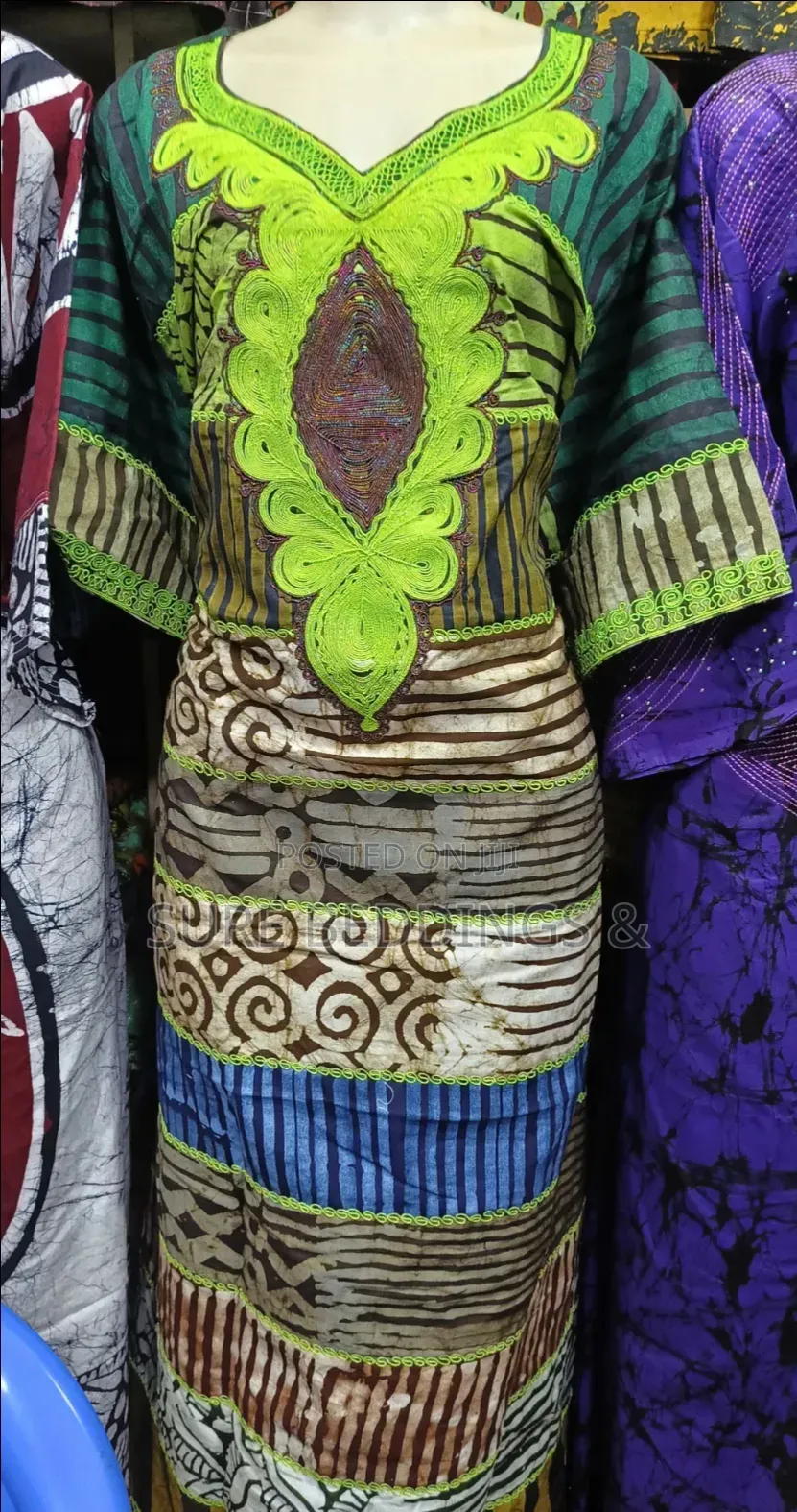 Embroidery Cotton Kitenge
