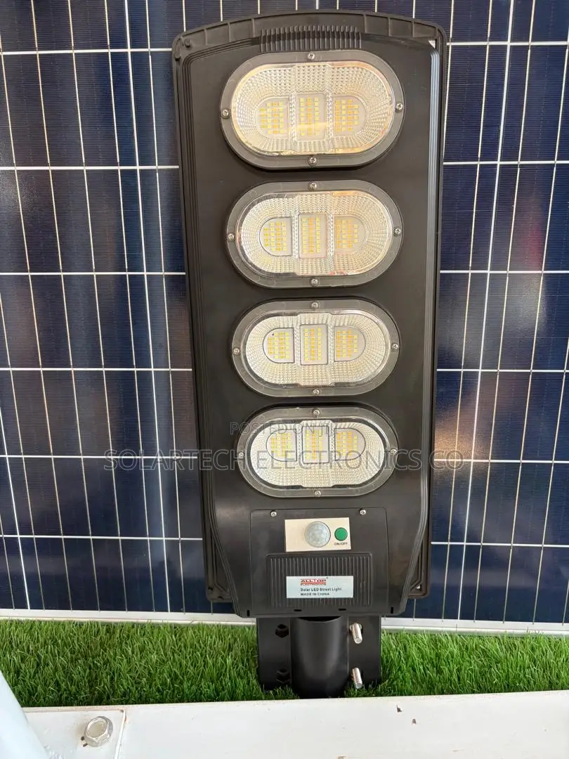ALLTOP 200W LED Solar Street Light With Motion Sensor