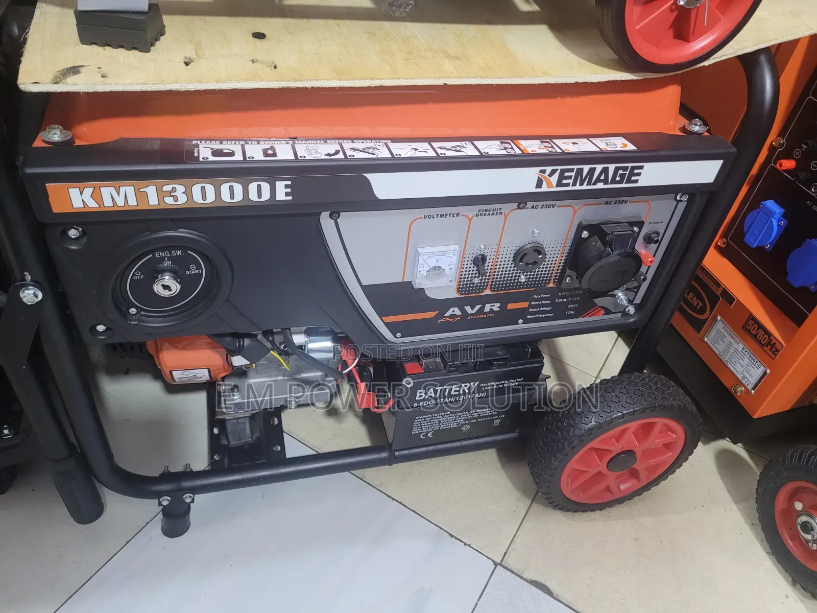 Kemage Gasoline Generator KM13000E