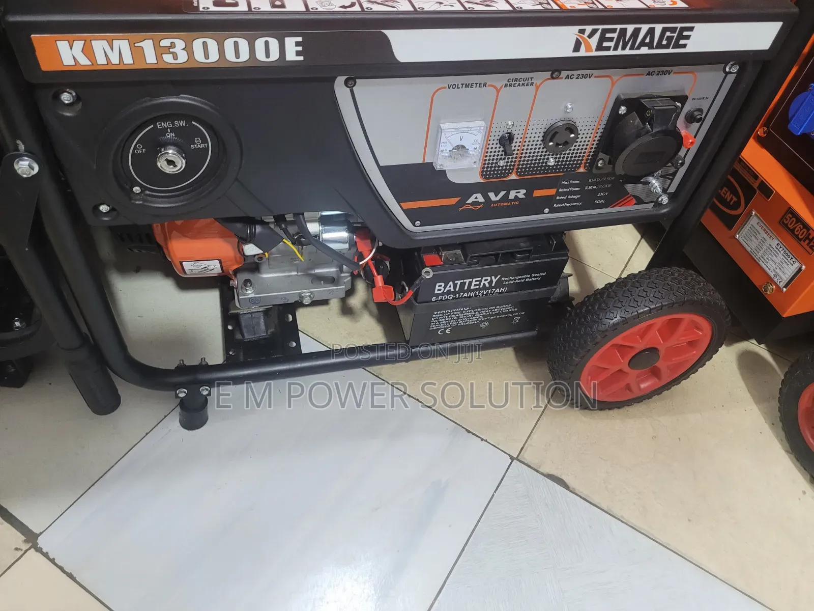 Kemage Gasoline Generator KM13000E