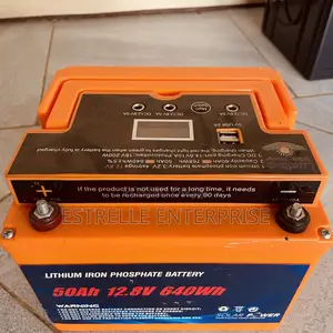 50Ah LifePO4 Lithium Battery Solar Backup