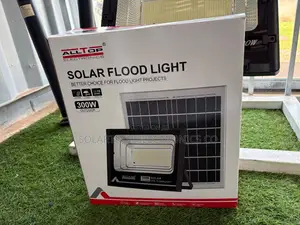 Premium ALLTOP 300W Outdoor Solar Rechargeable Floodlight Automatic