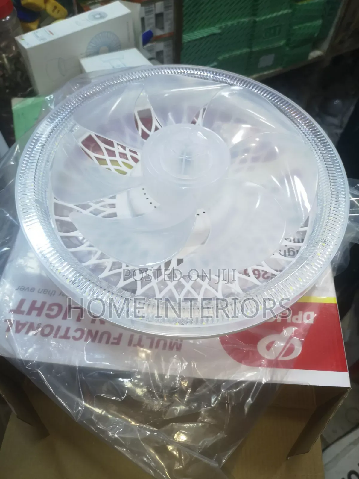 Fan Light With a Remote