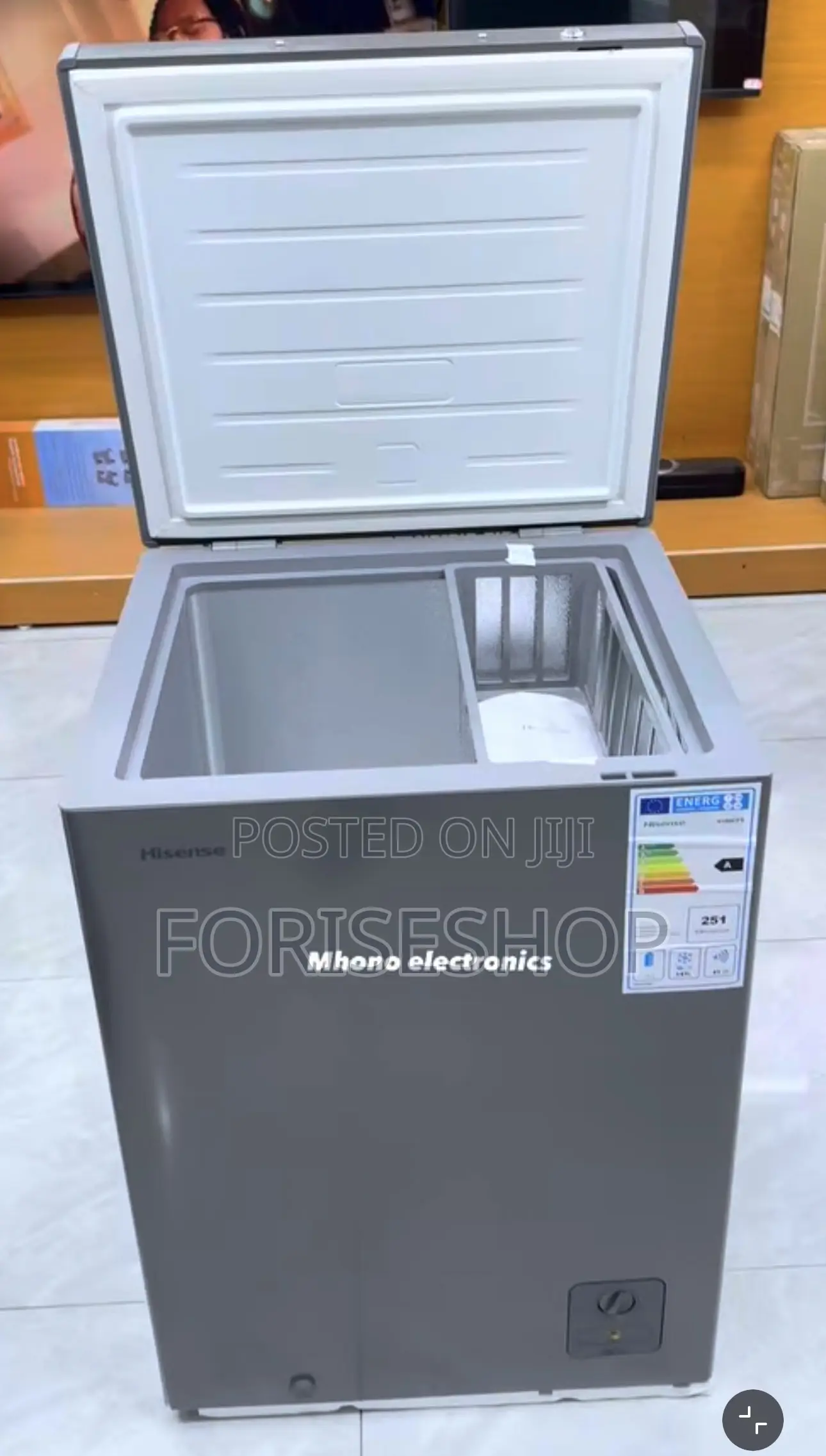 Hisense 130ltrs Deep/Chest Freezers 3yr Warranty