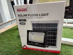 ALLTOP 300W Outdoor Solar Flood Light With Remote Control