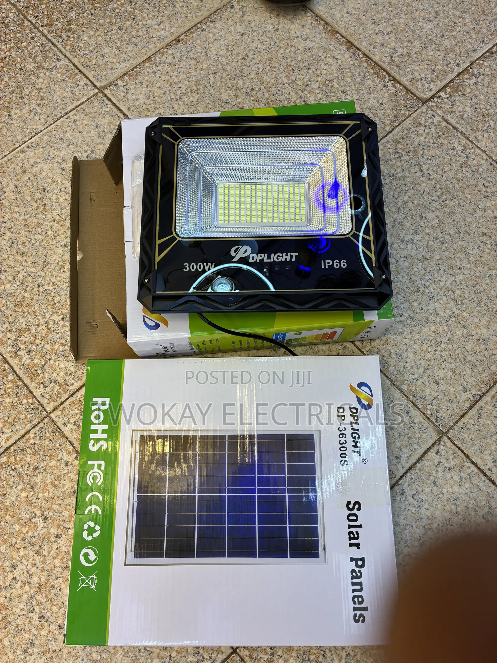 300w Solar Flood Light DP