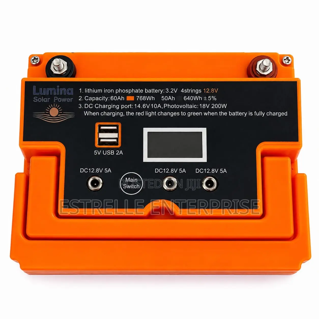 20Ah 12V LifePO4,Lithium Battery Solar Backup