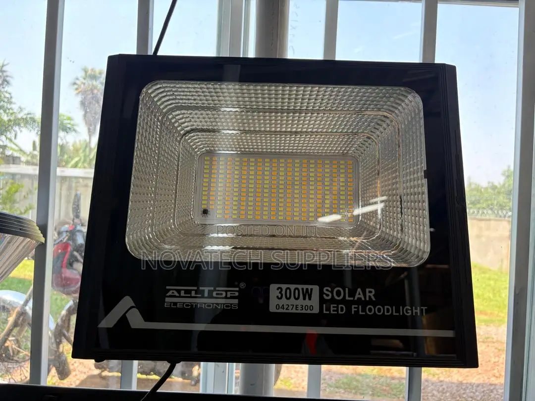 Premium ALLTOP 300W Solar Flood Light Inbuilt Lithium Battery