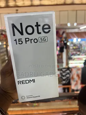 New Xiaomi Redmi Note 15 Pro 256 GB Black