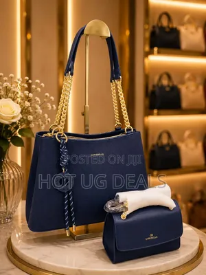 Chrisbella Noir Luxe Chain Tote Bag Set – Classic