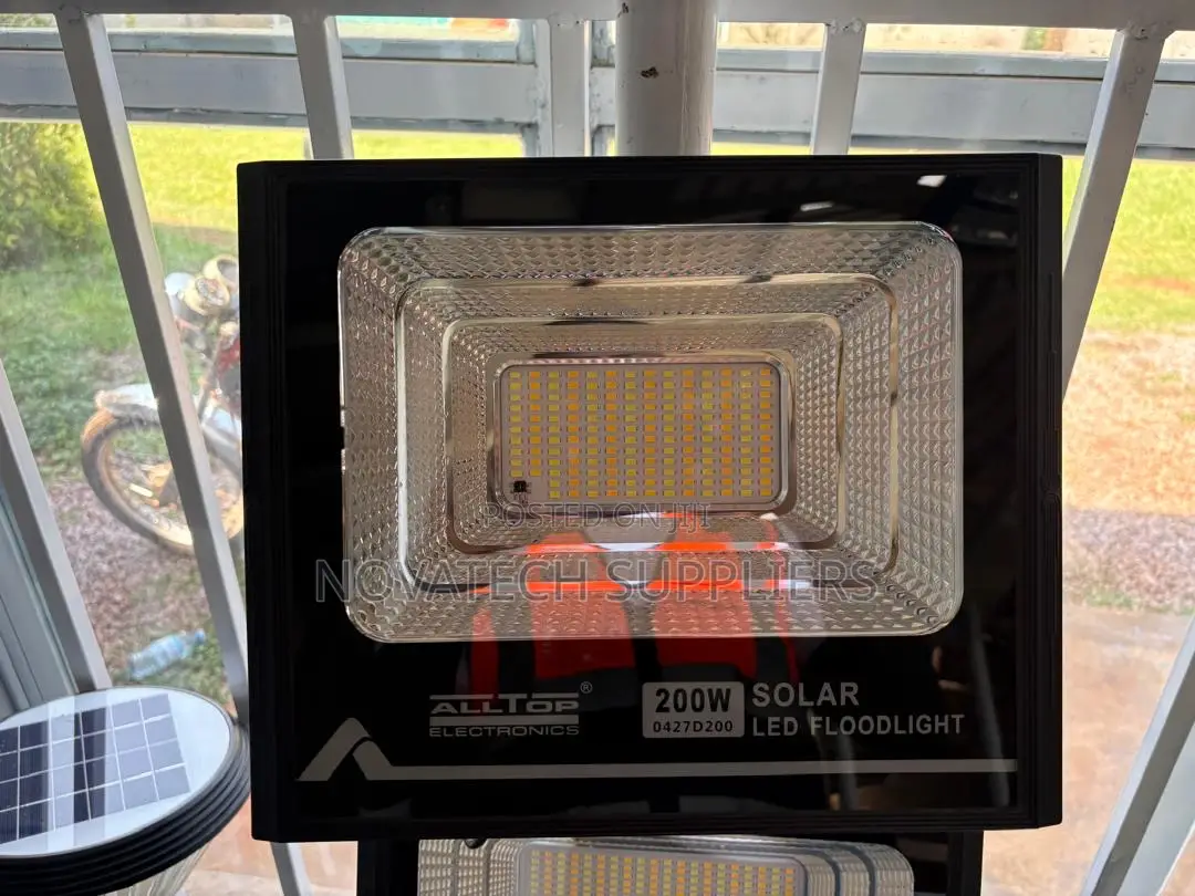 Brand New ALLTOP 200W Outdoor Solar Flood Light With Remote Control