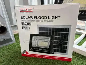 Brand New ALLTOP 200W Outdoor Solar Flood Light With Remote Control