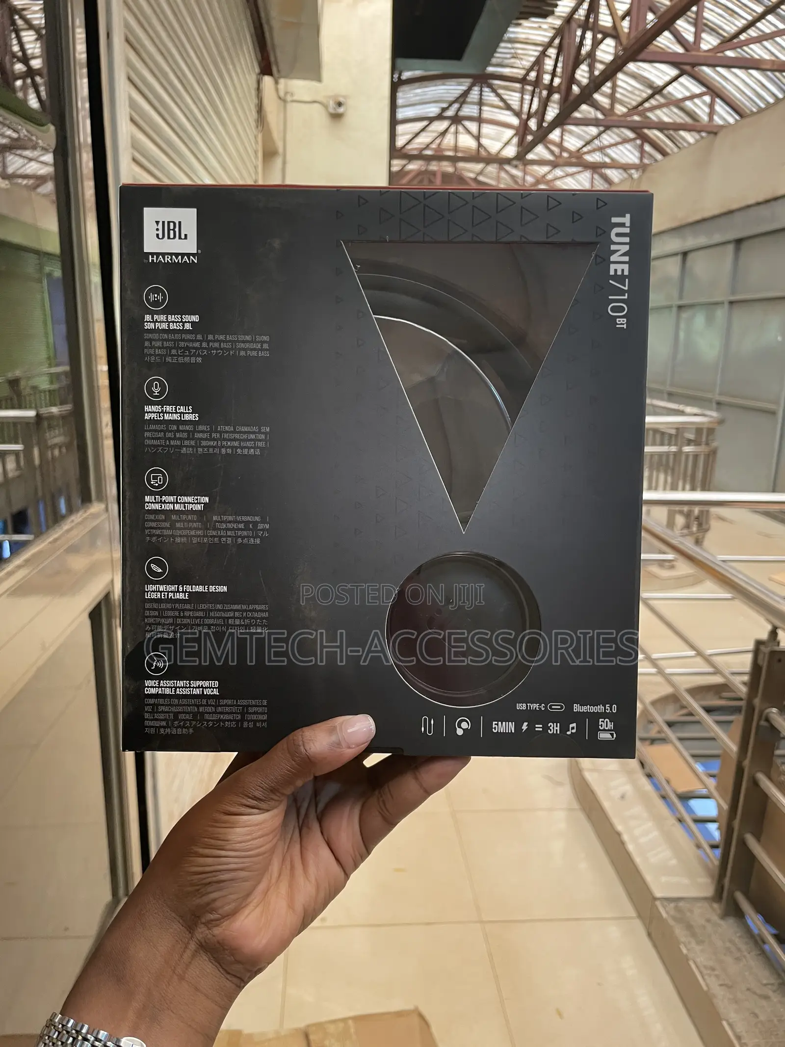 JBl Tune 710 Bluetooth Headphones