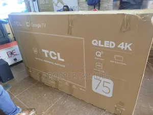 Qled Google TV TCL 75 Inches Frameless Digital Smart TV