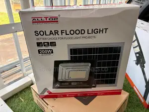 ALLTOP 200W Outdoor Solar Flood Light With Inbuilt Lithium Battery