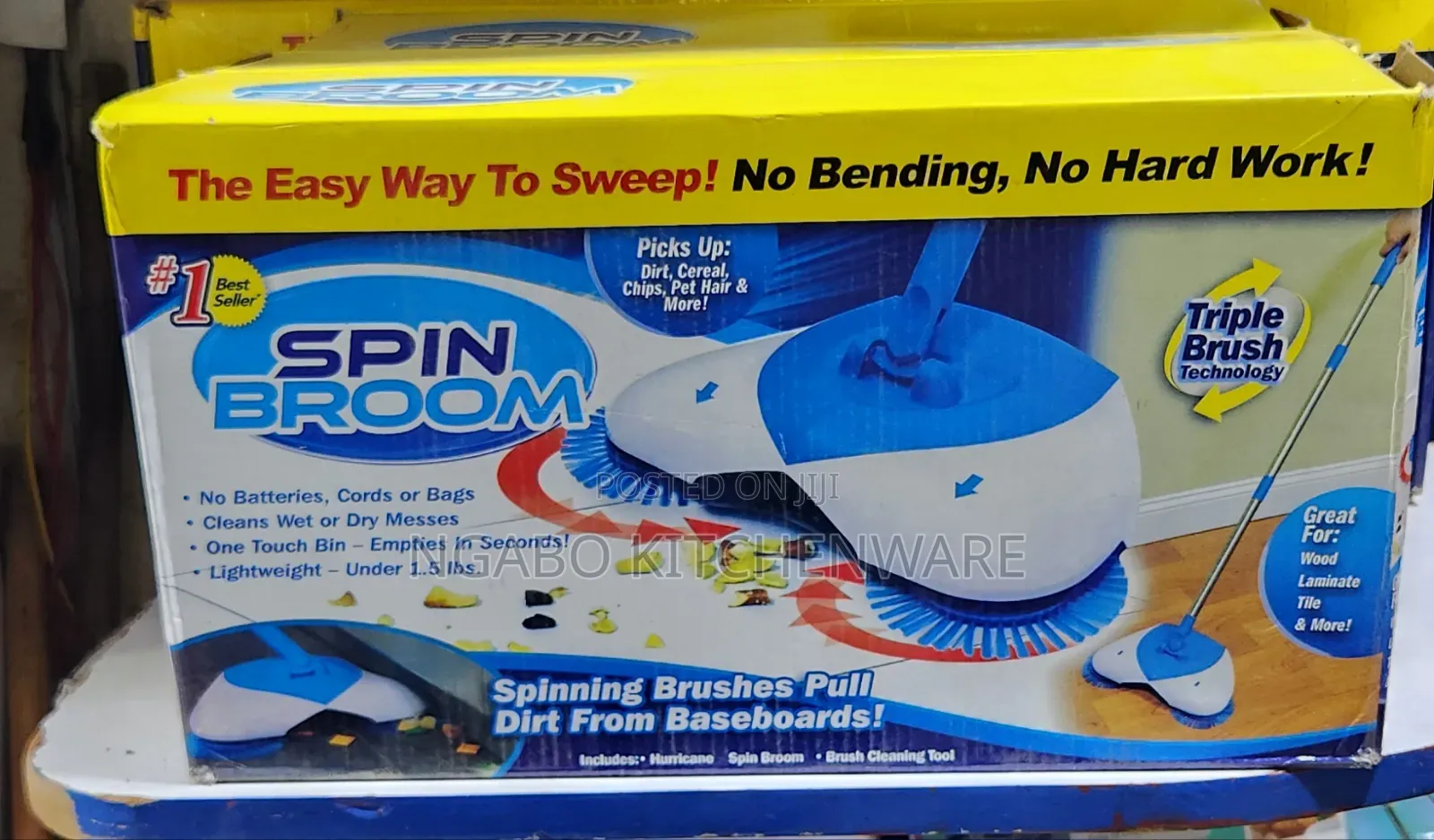 Spin Broom