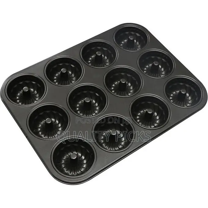 2 Pack Mini Fluted Tube Cake Pan