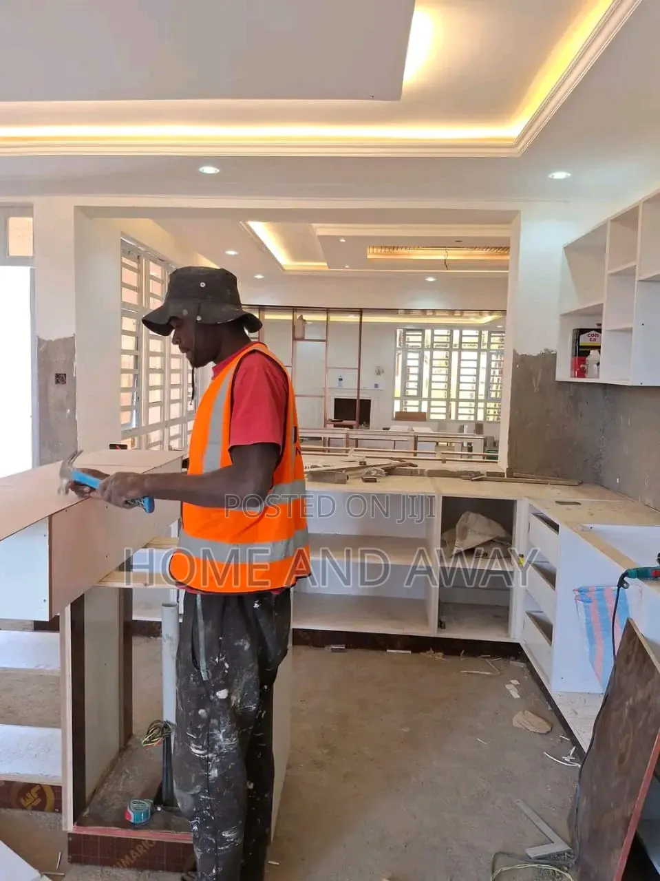 Kitchen/Modern County Kitchen Cabinets 1,100,000/- Per Running Meter