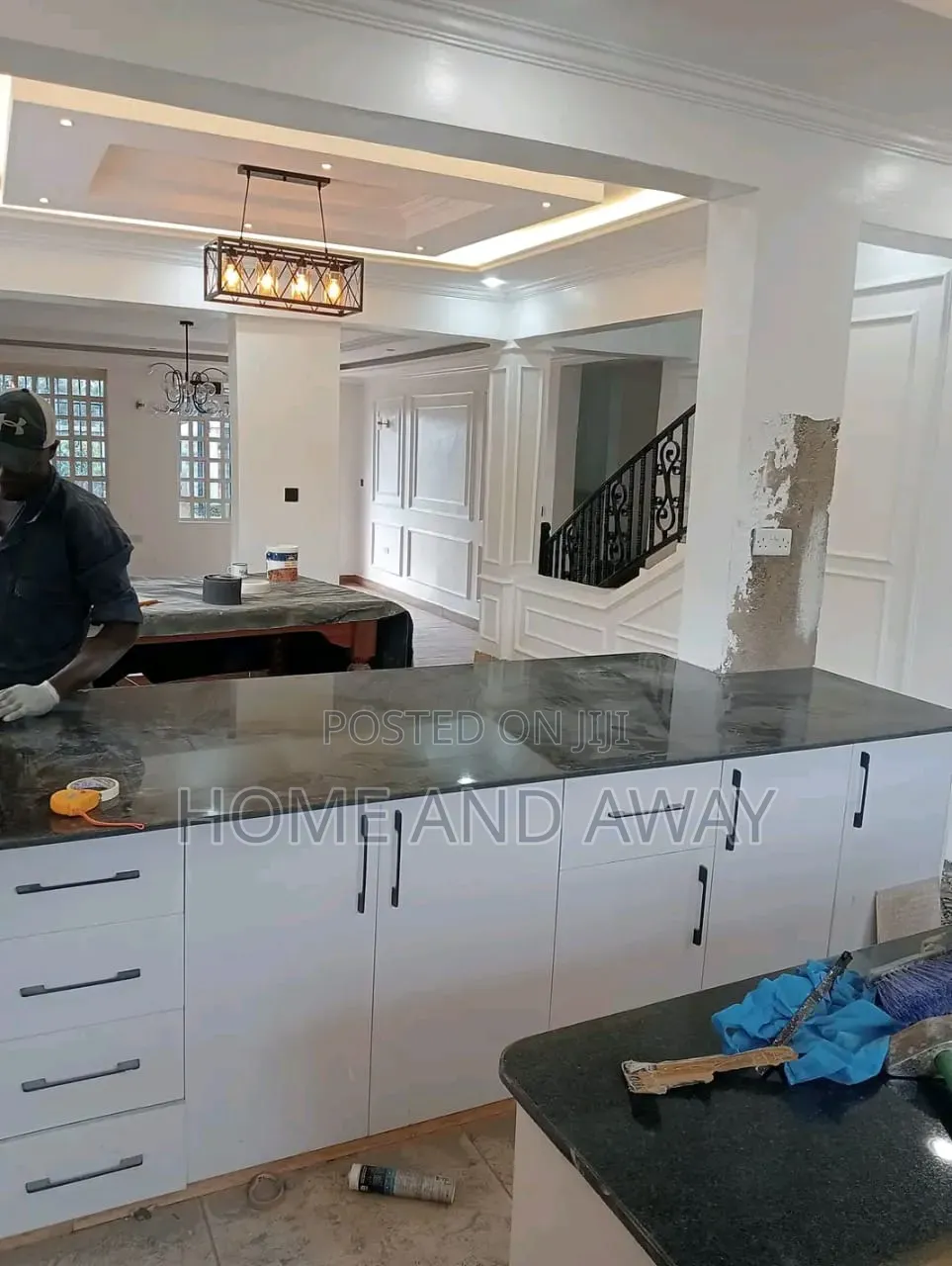 Kitchen/Modern County Kitchen Cabinets 1,100,000/- Per Running Meter