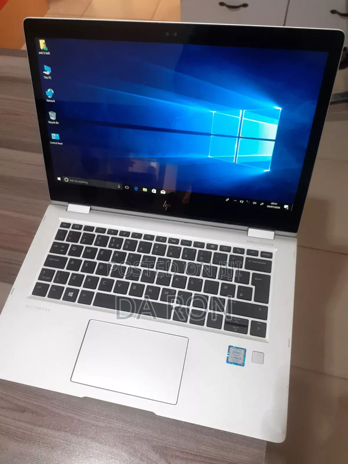 Laptop HP EliteBook 1030 8GB Intel Core i5 SSD 256GB