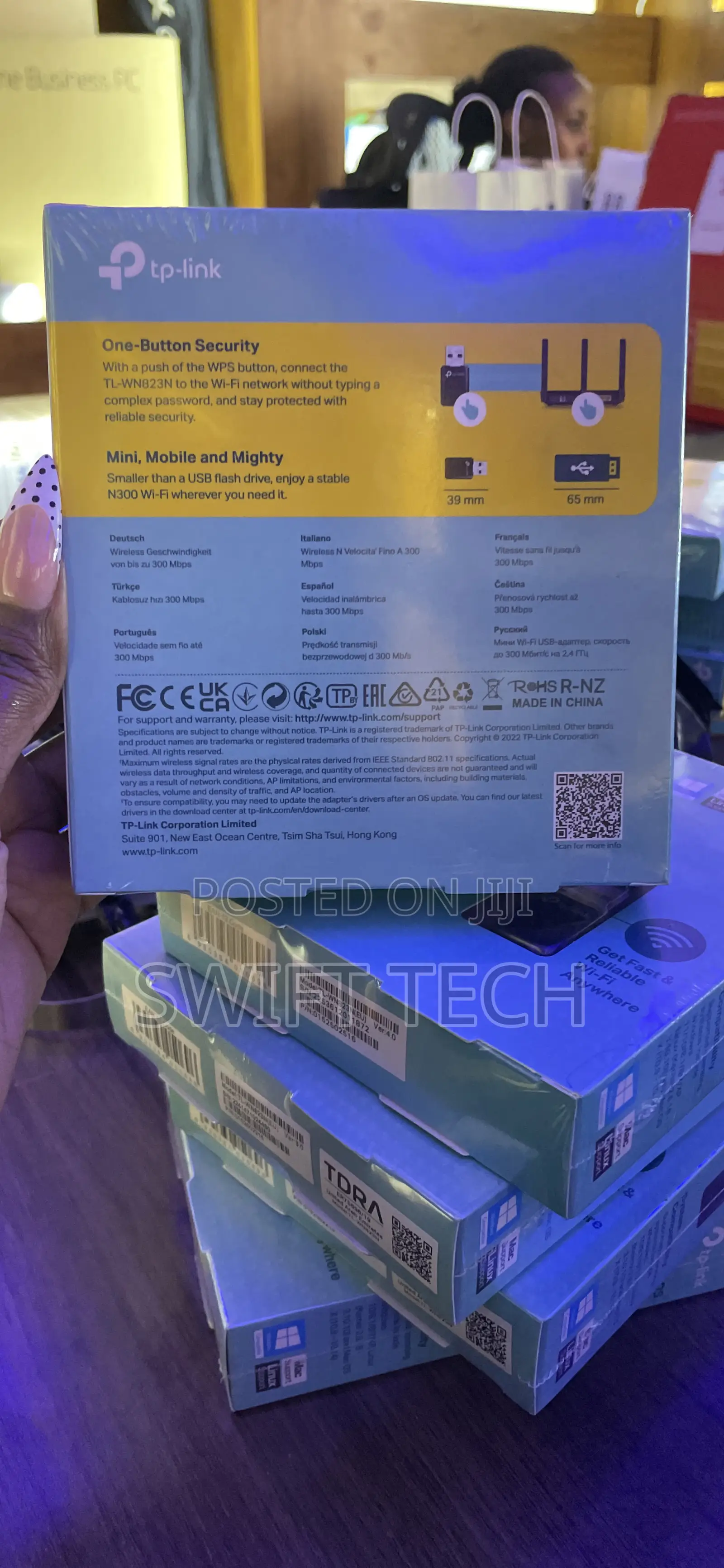 Tplink 300mbps Mini Wireless N USB Adapter