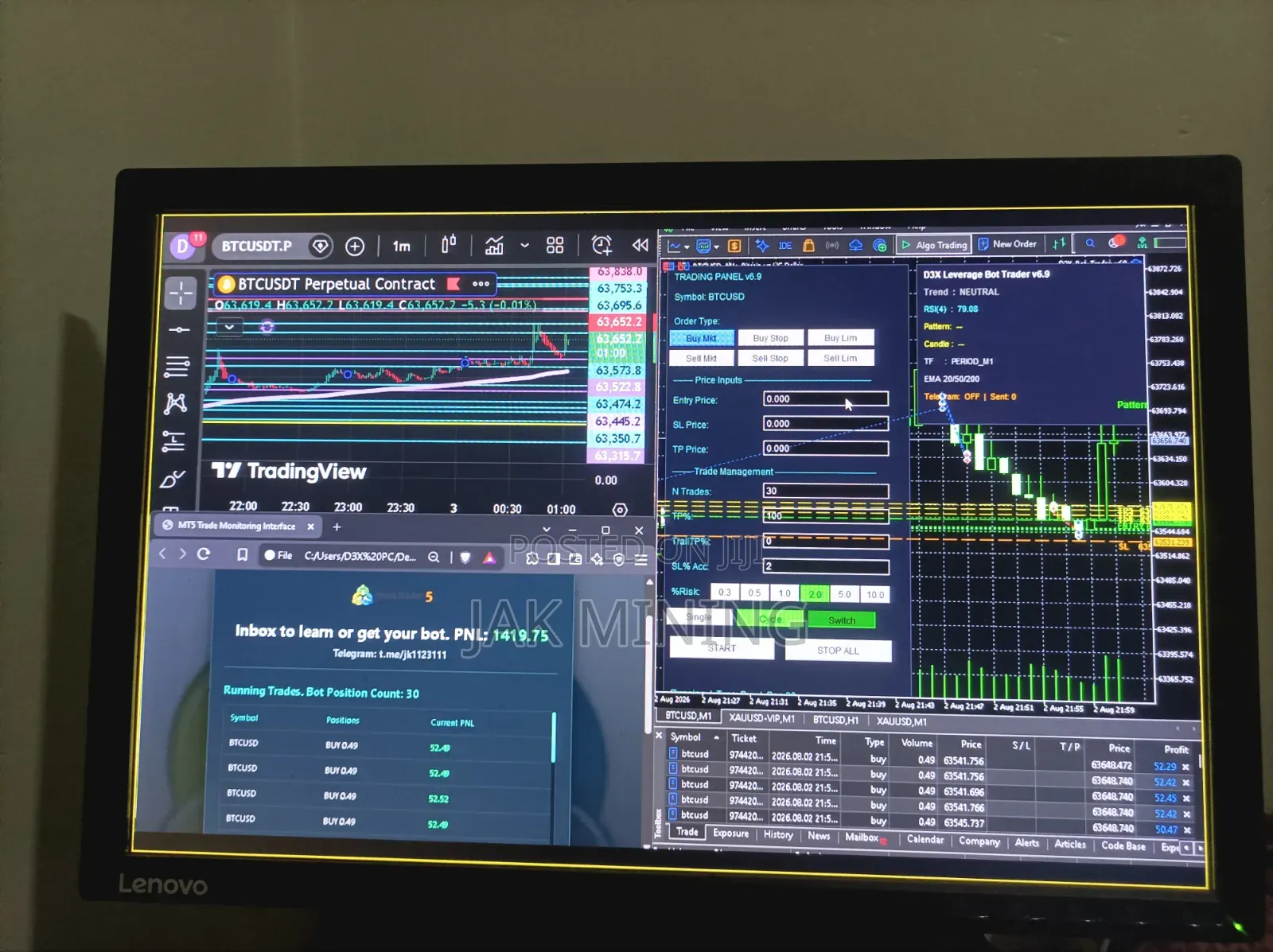 D3X MT5 Trading Bot