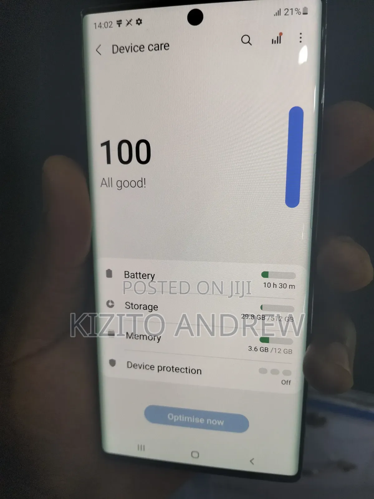 Samsung Galaxy Note 10 5G 256 GB Rose Gold