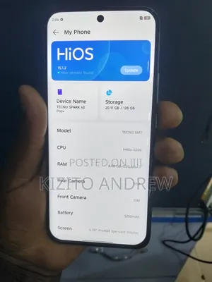 Tecno Spark 40 Pro+ 128 GB Gray