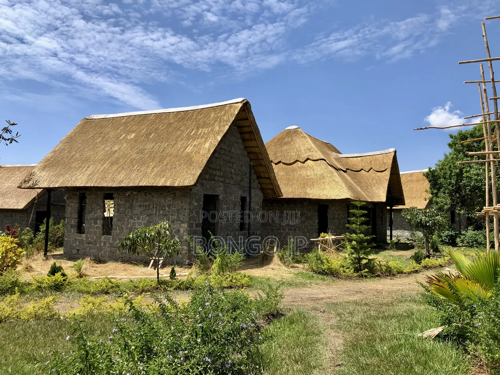 Grass Thatch Gazebo