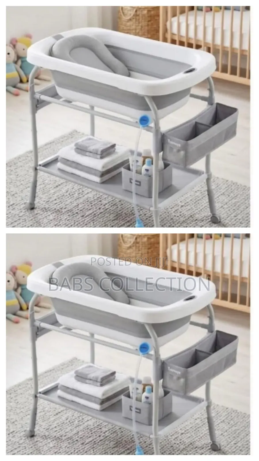 Baby Bathtub With Changing Station