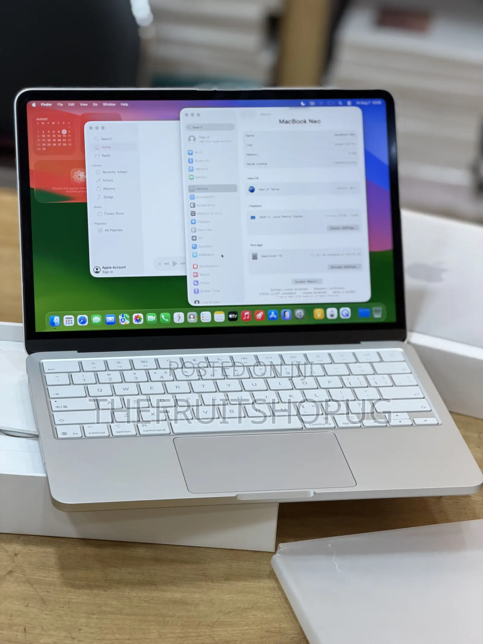 New Laptop Apple MacBook Neo 2026 8GB SSD 256GB