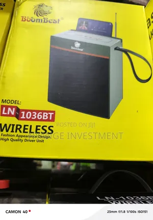 BoomBest LN-1036BT Wireless Speaker.