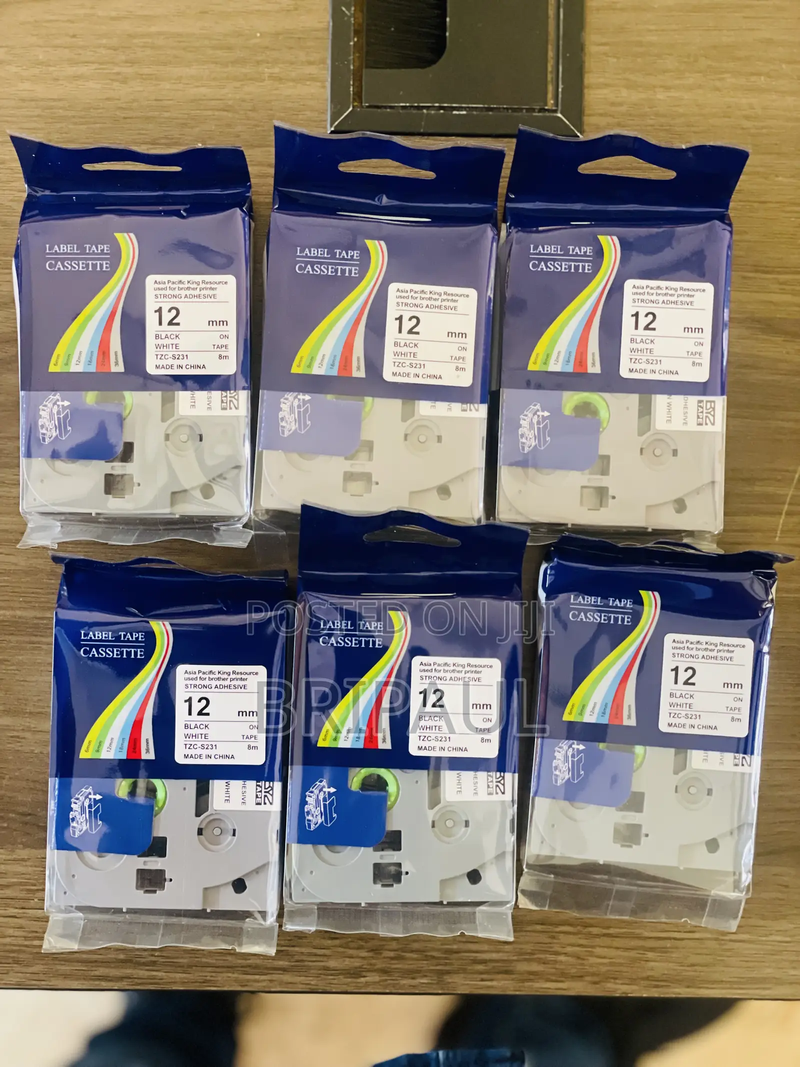 Label Tape Cassette 12mm