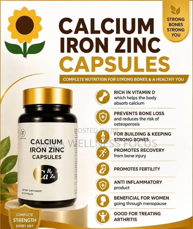 Calcium Iron Zinc Capsules