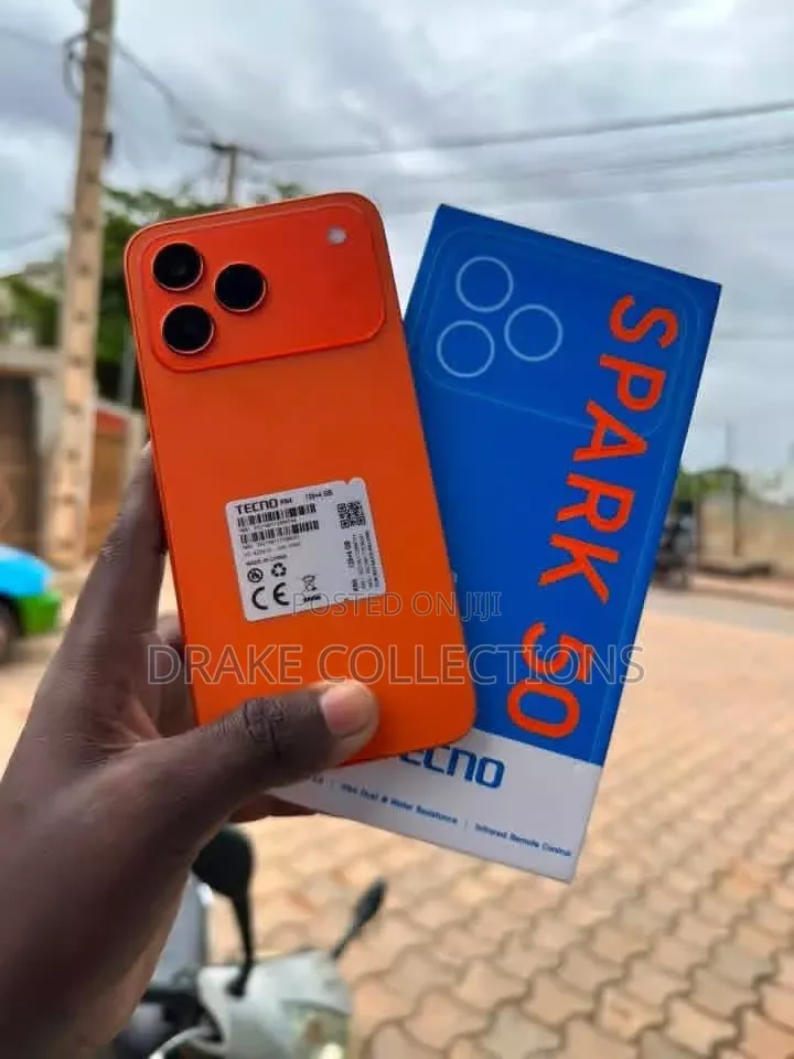 New Tecno Spark 50 128 GB Orange