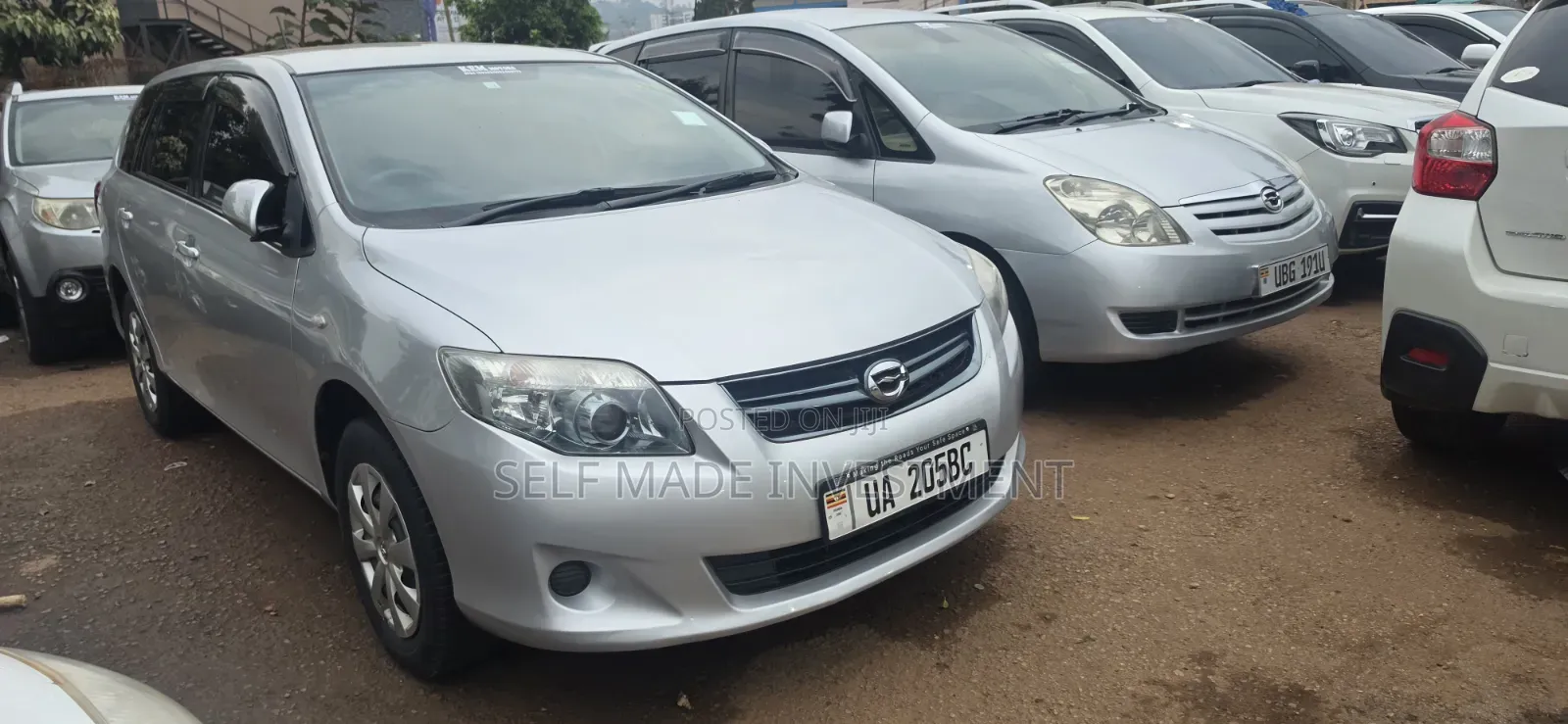 Toyota Corolla Fielder 2011 Silver
