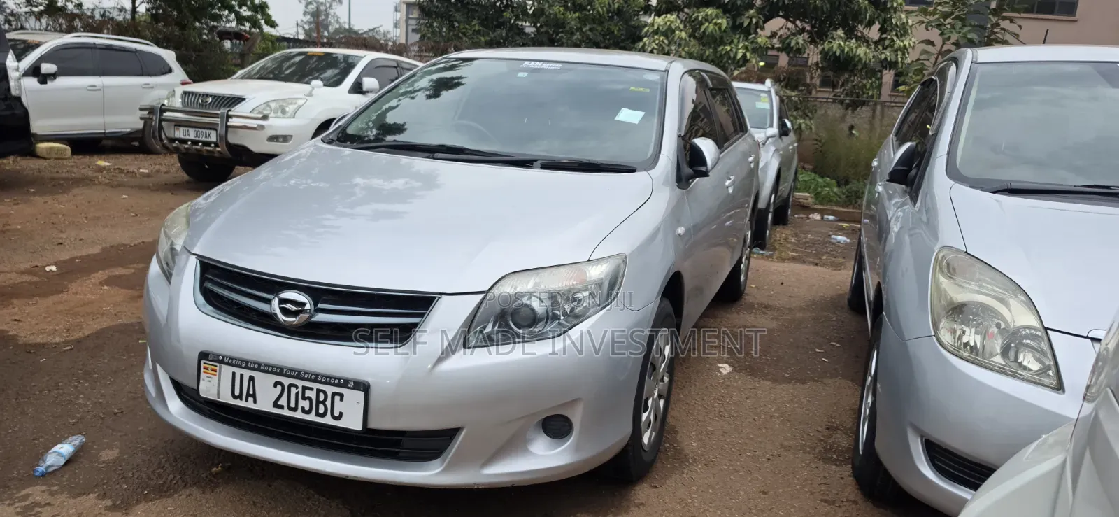 Toyota Corolla Fielder 2011 Silver