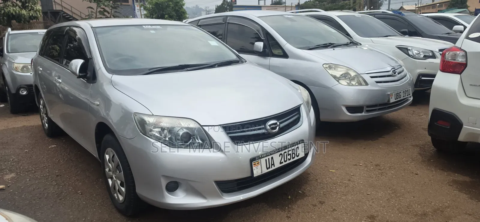 Toyota Corolla Fielder 2011 Silver