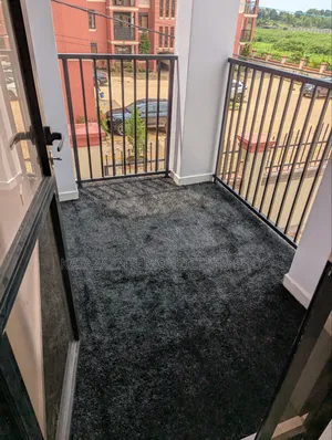 Good View Balcony Black Grass Carpet