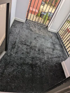 Good View Balcony Black Grass Carpet