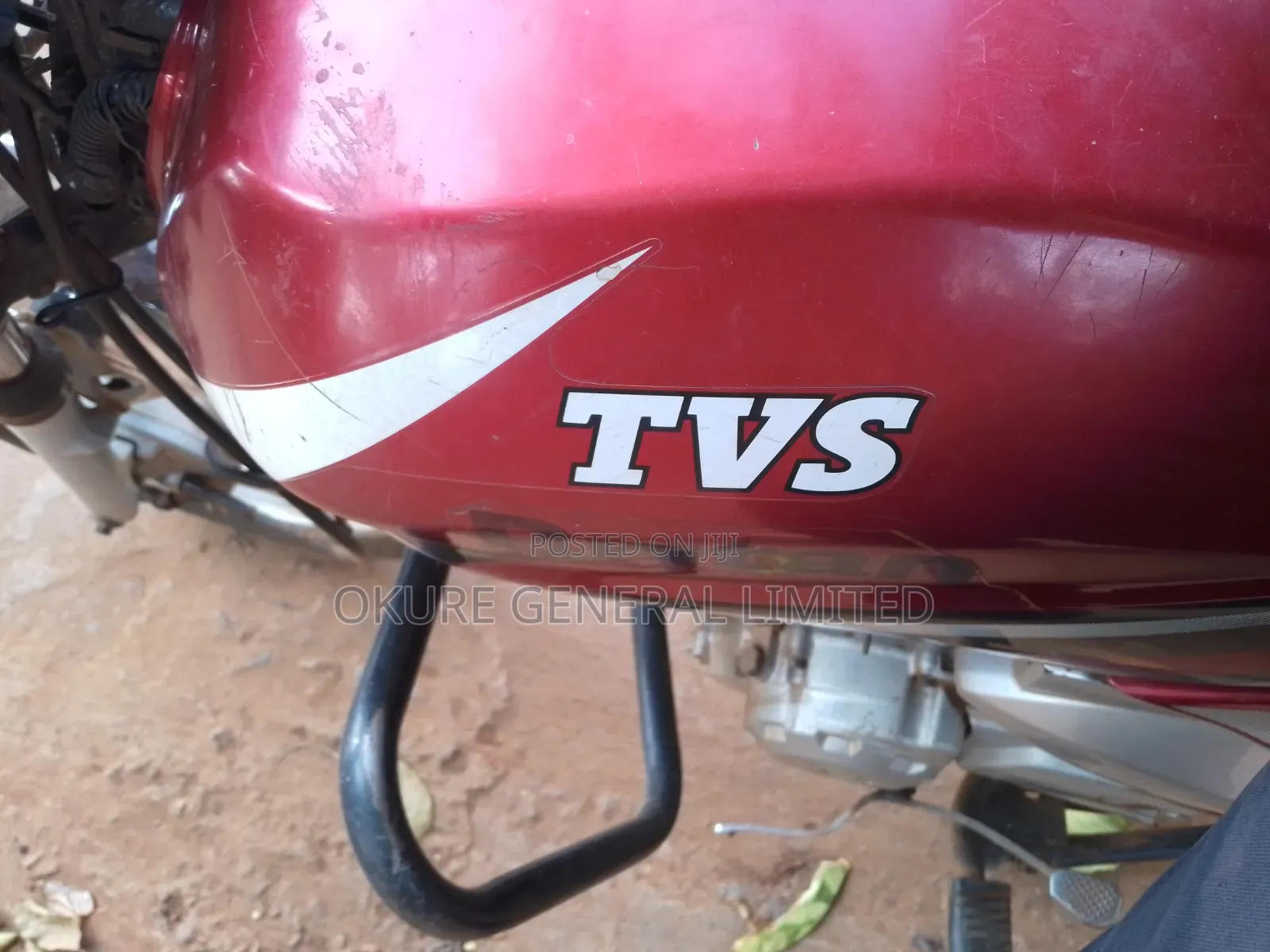 TVS HLX 125 2019 Red