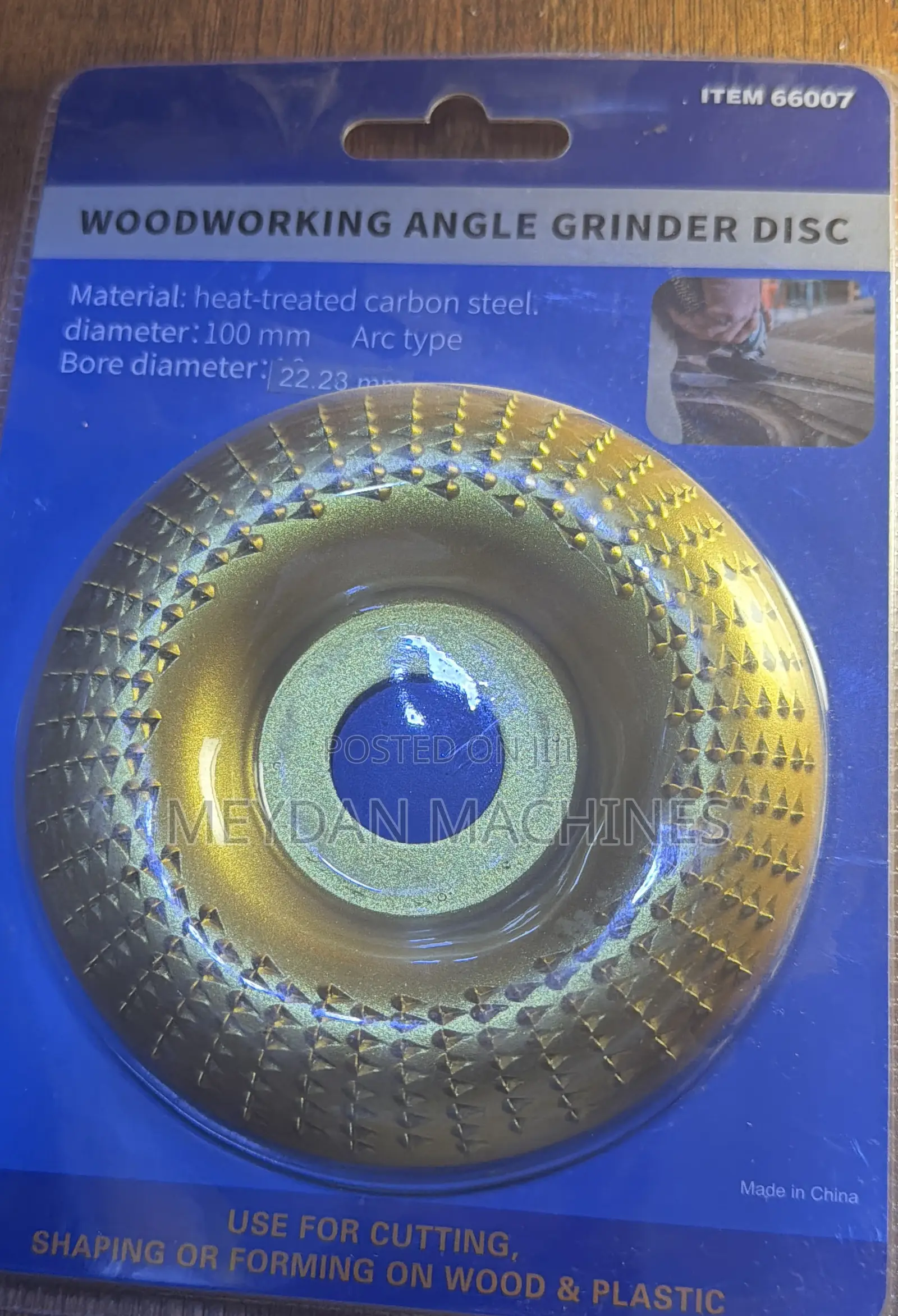 Wood Curving Grinder Disc