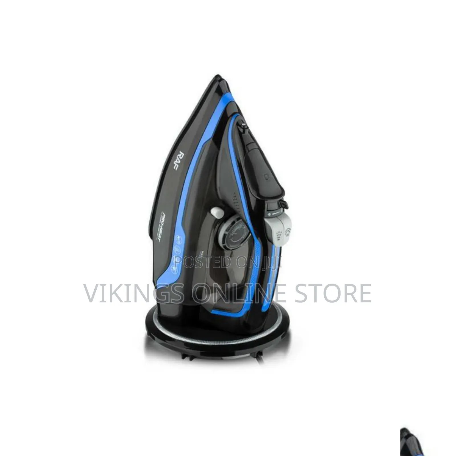 RAF Ceramic Soleplate Electric Steam Iron With Self-Cleaning Vertical