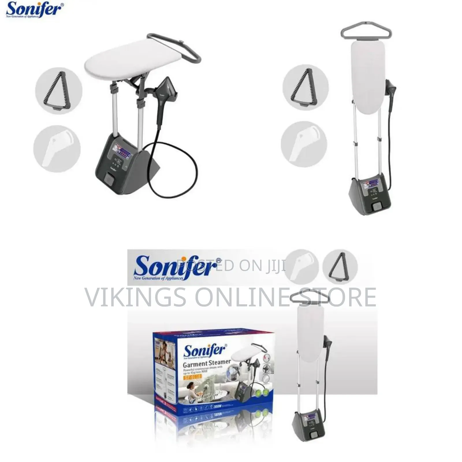 Sonifer Home Professional With Board Electric Vertical Steam Iron