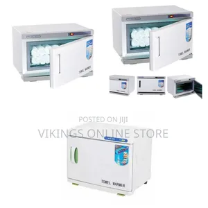 3-in-1 UV Sterilizer Cabinet Hot Towel Warmer 16L - White